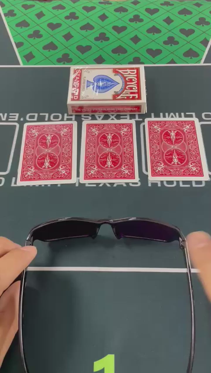 Infrared Marked Bicycle Standard Playing Cards For Infrared Ink Sunglasses & Marked Cards Contact Lenses（Only Cards)